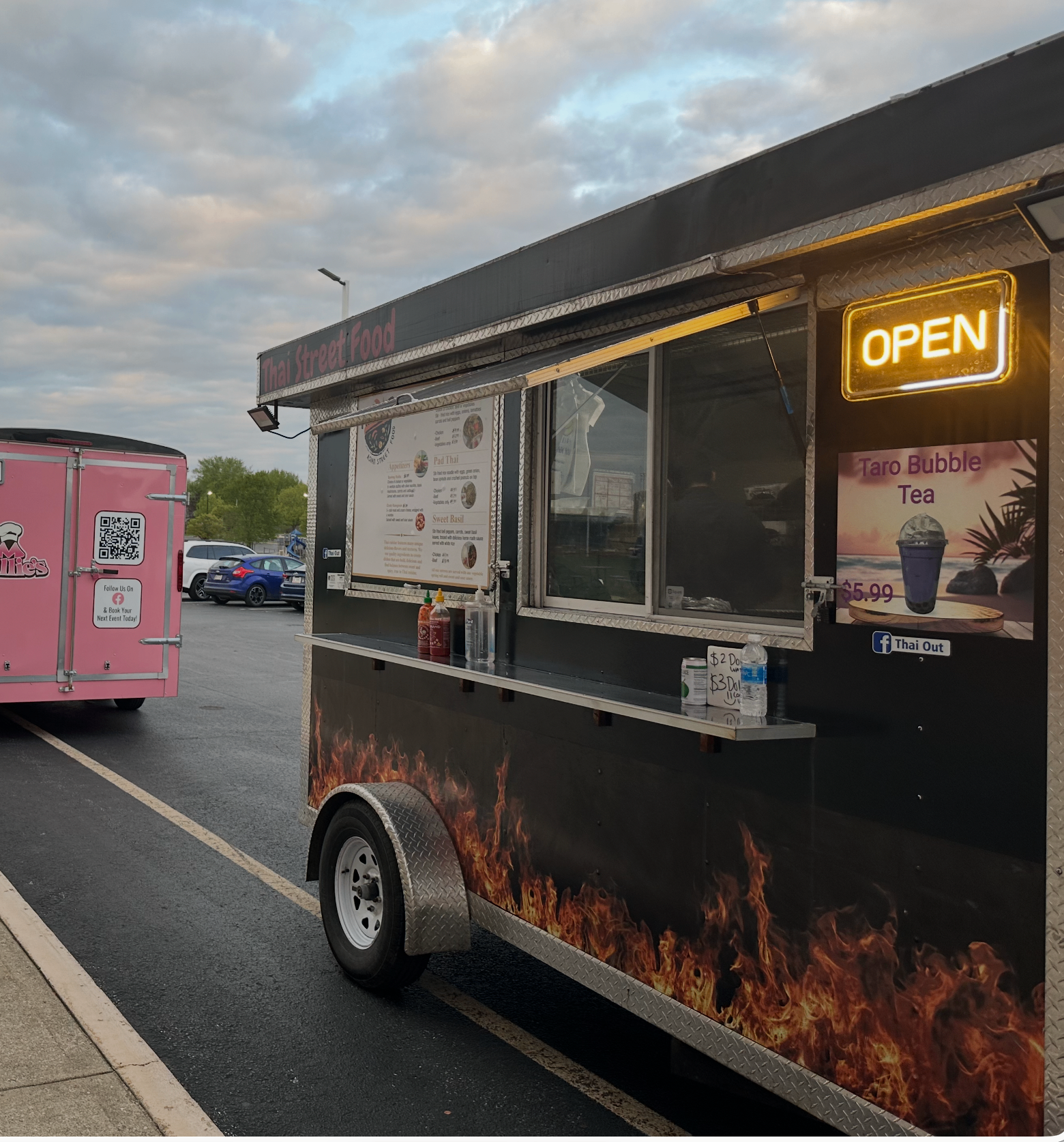 Thai Out trailer open for service